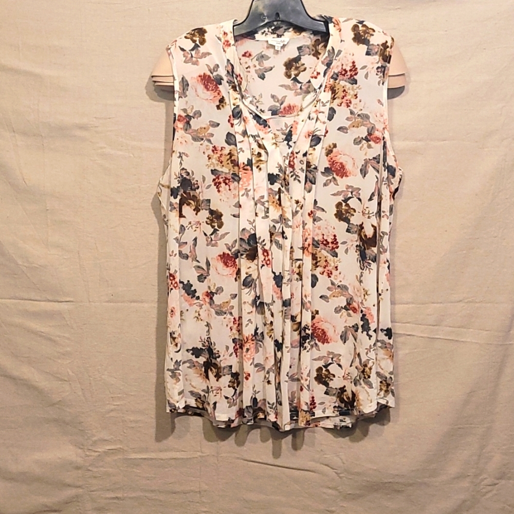 Lightweight Sleeveless Blouse 3x *Read Description